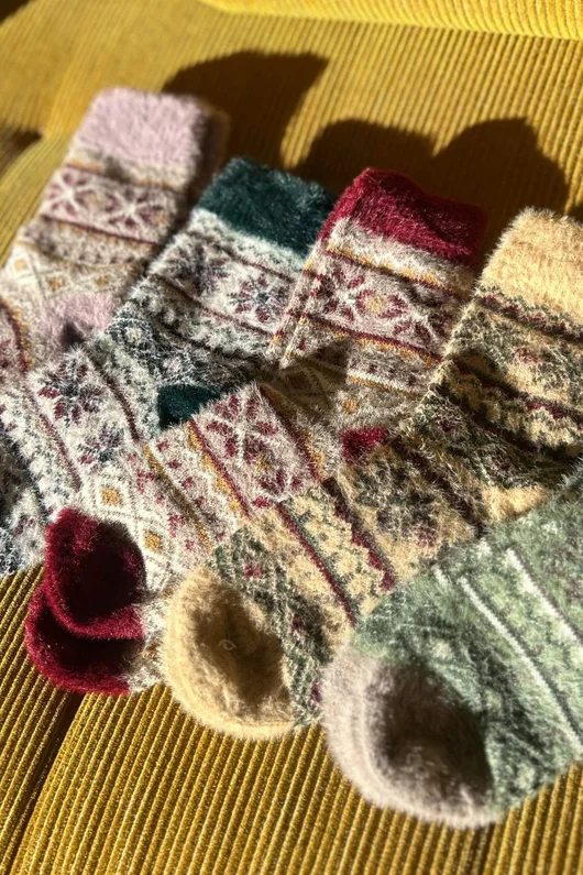 Cashmere Blend Heritage 5 Piece Sock Pack